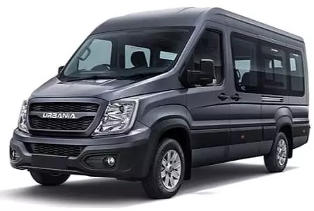 TRAVELLER 17 cab service in vizag